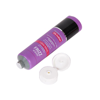 Tube de lotion corporelle en plastique transparent flexible avec bouchon à clapet, diamètre 50 mm, sans BPA, pour emballage cosmétique vide de crème BB