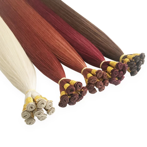 Jasminebeauty - Extensiones de Cabello Humano Rubio Virgen Ruso 100% de Alta Calidad, Doble Trama, Tejidas a Mano - Product Image 2