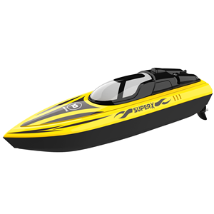 <span class=keywords><strong>Bateau</strong></span> RC 2.4G haute performance avec deux moteurs, capteur d'eau, alarme de batterie faible et longue autonomie pour les courses nautiques amateur - Product Image 3