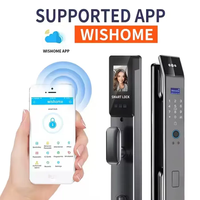 Coffre-fort numérique intelligent à prix compétitif pour la maison, serrure de porte intelligente avec reconnaissance faciale et empreintes digitales, caméra, carte-clé, code, serrure électronique