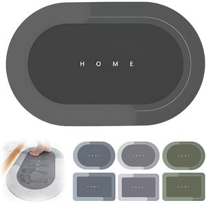 Tappeto <span class=keywords><strong>da</strong></span> Bagno Super Assorbente ad Asciugatura Rapida con Fondo in Gomma Antiscivolo Facile <span class=keywords><strong>da</strong></span> Pulire e Zerbino <span class=keywords><strong>da</strong></span> <span class=keywords><strong>Cucina</strong></span> dal Design Semplice - Product Image 2