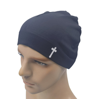 Bonnet de Cyclisme et d'Alpinisme Doublé Satin avec Logo Personnalisé, pour Vélo, Randonnée, Voyage en Extérieur, Décontracté