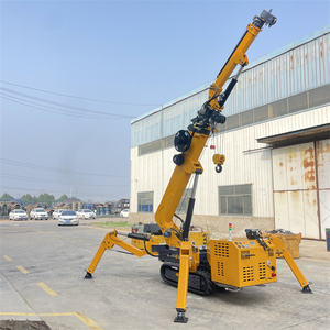 رافعة صغيرة مجنزرة عنكبوت صغيرة للخدمة الشاقة ساق تلسكوبية هيدروليكية - Product Image 1