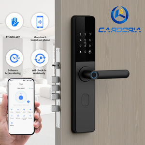 Cerradura Inteligente para Puerta de Madera S6-ZM con Gestión Remota, Cobro de Renta, Código Temporal TTLock, Entrada sin Llave, para Apartamentos y Hoteles - Product Image 1
