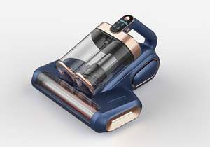 Appareil de suppression des acariens domestique portable à double effet profond 13000pa, super aspiration, détection d'humidité, UV physique - Product Image 3