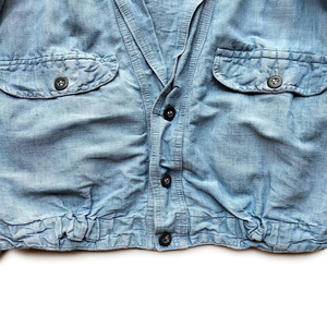 Diznew 2025 Nam Nhà sản xuất quần áo của nam giới denim áo khoác-Nhuộm rửa denim Crafted từ cao cấp cotton cho một mềm - Product Image 3