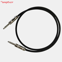 Quality Guarantee 1/4 Inch Jack Audio Cable 6.35mm Male Mono Nickel Plated Zinc Alloy Stringed Instruments Parts Accessories