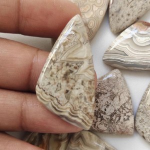Crazylace Unique multicolore ovale Agate Cabochons araignée naturelle qualité fil d'emballage poli Artisan bijoux pierres précieuses en vrac - Product Image 5