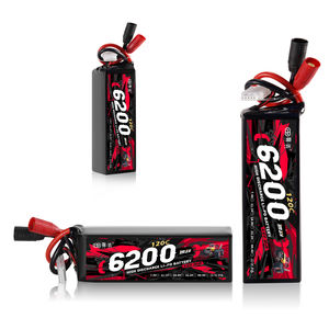 LEIDA LD02 4S 14.8V 120C 6200mAh 리튬 폴리머 배터리 (FPV 쿼드콥터, 드론, 비행기, RC 자동차, 트럭 및 보트용) - Product Image 2