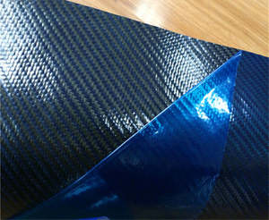 热销AKJ品牌黑色耐磨防水防静电碳纤维斜纹布1k 3k 6k 12k高性能 - Product Image 1
