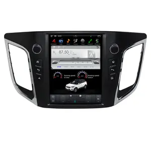 现代IX25/CRETA物理按钮立体声视频DVD播放器CarPlay垂直触摸屏安卓车载收音机全球定位系统