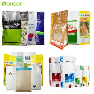 25kg Custom Fertilizer Bag Factory Wholesale Recyclable 100 % PE Plastic Bag Fertil Packaging Sack For Fertilizers Suppliers