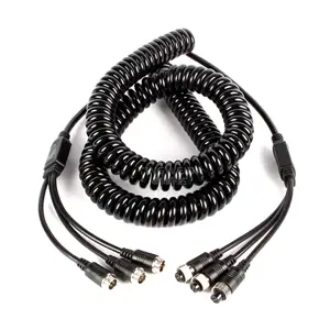 7-adriges ABS-Stromspulen-Anhänger kabel Spiral kabel Spiral kabel 5x075. 1,5 mt LKW-Kabel