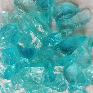 12-20MM pezzi di vetro riciclato frantumato riempitivi di vetro fuoco pietra di vetro - Product Image 4