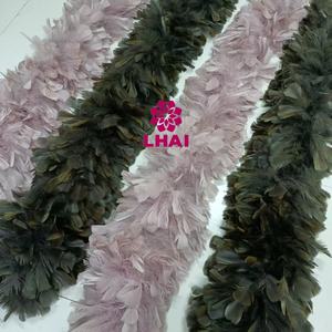 Coloré épais moelleux plumes de dinde Boas écharpe Boas plume <span class=keywords><strong>cou</strong></span> plume pour fête danse vêtement accessoire robe vêtements - Product Image 2