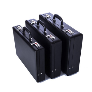 Valise à combinaison de 19 pouces Valise de rangement noire Sac <span class=keywords><strong>d</strong></span>'affaires Mallette pour ordinateur portable Mallette <span class=keywords><strong>d</strong></span>'<span class=keywords><strong>avocat</strong></span> Serrure à code numérique Wirh - Product Image 4