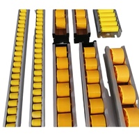 Nouvelle glissière silencieuse antistatique en acier au carbone et plastique avec rail en aluminium pour le transport dans les restaurants et hôtels - Alliage Fluen
