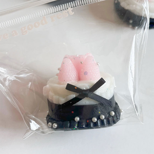 Jouet anti-stress Taba Squishy en forme de gâteau à la fraise, série virale, en TPR, cadeau amusant pour adolescents et adultes, vente en gros, jouet de bureau - Product Image 6