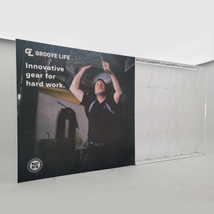 Cadre textile pliable et extensible de 20 pieds, présentoir Portable et léger pour exposition sur le commerce - Product Image 4