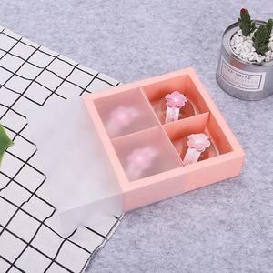 Caja <span class=keywords><strong>de</strong></span> macarrón ecológica <span class=keywords><strong>de</strong></span> alta calidad, caja <span class=keywords><strong>de</strong></span> plástico biodegradable <span class=keywords><strong>de</strong></span> <span class=keywords><strong>4</strong></span> piezas, caja <span class=keywords><strong>de</strong></span> embalaje <span class=keywords><strong>de</strong></span> macarrón con ventana transparente - Product Image 3