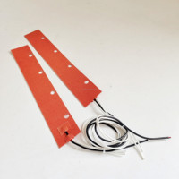 Couverture chauffante flexible en silicone 120V 240V pour le cintrage du bois, fabrication de guitares, violons, mandolines, outil de luthier, ensemble d'accessoires
