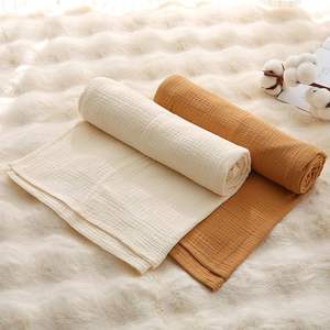 Cobertor de musselina para bebês feito de 70% bambu 30% algodão e seguro para a pele delicada do bebê - Product Image 2