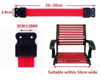 Sangles élastiques de remplacement pour chaise de bureau Bungee Internet Cafe Health Chair