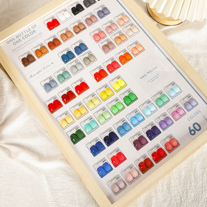 Set <span class=keywords><strong>de</strong></span> Esmalte <span class=keywords><strong>de</strong></span> <span class=keywords><strong>Uñas</strong></span> en Gel UV <span class=keywords><strong>de</strong></span> 60 Colores, Marca Privada, <span class=keywords><strong>para</strong></span> <span class=keywords><strong>Principiantes</strong></span> y Estudiantes, OEM, Set Completo - Product Image 6