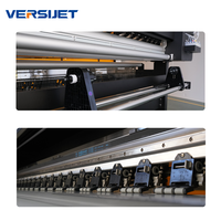 Imprimante à sublimation VERSIJET 1800 mm, niveau d'entrée de gamme, 2 têtes d'impression Eps I3200 pour la production de petits textiles