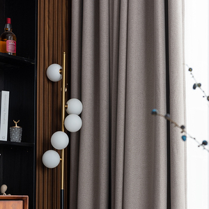 <span class=keywords><strong>Cortinas</strong></span> de sombreado <span class=keywords><strong>para</strong></span> <span class=keywords><strong>sala</strong></span> de estar, opacas térmicas <span class=keywords><strong>modernas</strong></span> de tres capas, 2022, 100% - Product Image 4