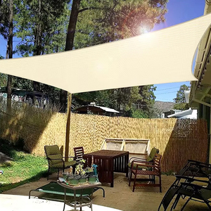 Voile d'ombrage solaire grand format 3,6x4,8m résistante aux UV pour piscine, jardin, extérieur, plage, personnalisable - Product Image 1