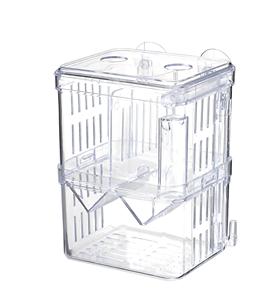 Boîte d'élevage de poissons avec plateau <span class=keywords><strong>en</strong></span> <span class=keywords><strong>V</strong></span>, alimentée par l'air et boîte de reproduction régulière pour Guppy vivipore - Product Image 3