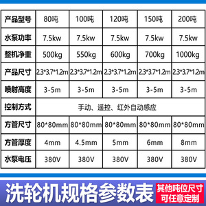 Máquina de lavado de ruedas para construcción totalmente automática, tipo rodillo completamente cerrado para proyectos de construcción, con fregadero de lavado de vehículos sin necesidad de base. - Product Image 3