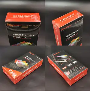 Heatsink RAM PC 5V ARGB SYNC ram, radiator memori pendingin rgb untuk kartu memori Desktop