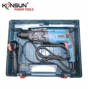 Trapano a percussione elettrico KONSUN 83428 resistente 2-28 modello 800W 28mm - Product Image 2