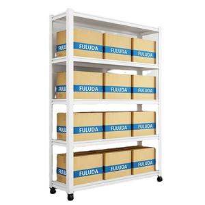 Étagère de rangement multi-niveaux Zwj, en acier au carbone, rectangulaire, avec boucles détachables, installation facile, utilisation en garage, respectueuse de l'environnement - Product Image 3