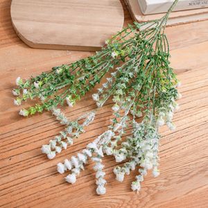 CallaFloral Ramo Individual de Plástico Blanco Artificial de Baby's Breath para Decoración de Bodas Estilo INS - Product Image 3
