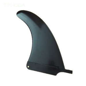Aleta de cola para tabla de surf negra That's It de 9 pulgadas, de nailon reforzado con fibra, aleta única - Product Image 3