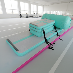 <span class=keywords><strong>Tapis</strong></span> de gymnastique <span class=keywords><strong>gonflable</strong></span> personnalisé <span class=keywords><strong>pas</strong></span> <span class=keywords><strong>cher</strong></span> en Drop Stitch, durable, pour la gymnastique artistique et la tumbling, rose, pour athlètes - Product Image 1