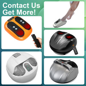 Мини-Новый Электрический Глубокий Разминающий компрессионный воздушный массажер с теплотерапией и катящимся аккумулятором - Product Image 5