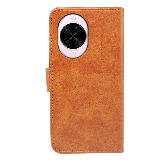 Popular Style Custom PU Leather Mobile Phone Back Case for HuaWei Nova 14 with Portable Wallet Card Holder for Phone Accessory