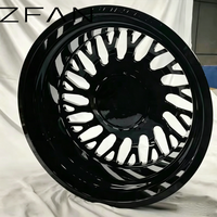 Rines de Lujo Personalizados Forjados de 20-30 Pulgadas 8x6.5 8x170 8x180 8x200 8x210, Rines Anchos para Camionetas Ford GMC Chevy Silverado