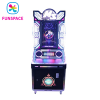 Funspace Magic Music English Wholesale Amusement Metal 1 Year Warranty 2 Players Street Arcade Coin Operated Game Machine