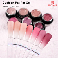Gel UV de créateur de haute qualité en gros, gel à ongles DIY longue durée, gel coussin coloré Pat Pat, non toxique, lampe LED UV professionnelle