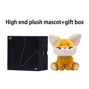 OUYU <span class=keywords><strong>Serie</strong></span> de Mitología China, Lindo Zorro de Peluche Suave, Regalo Creativo, Decoración del Hogar, Juguete de Peluche de Zorro Blanco de Dibujos Animados - Product Image 5