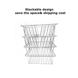 Cung cấp thép không gỉ lưới tiêu chuẩn giỏ cho khử trùng phòng net Stackable lưu trữ bóng rổ Hoop đục Hàn - Product Image 3