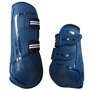 핫 세일 말 다리 보호대 탄성 말 부츠 충격 흡수 승마 네오프렌 힘줄 부츠 - Product Image 4