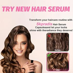 Cápsula de suero para el cuidado del cabello con vitamina al mejor precio, producto capilar rentable con vitamina añadida para todo tipo de cabello sin enjuague - Product Image 6