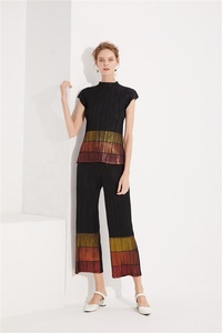 Tweed due pezzi 2020 nuovo stile donna <span class=keywords><strong>abbigliamento</strong></span> moda estiva due pezzi Set <span class=keywords><strong>abbigliamento</strong></span> donna - Product Image 4