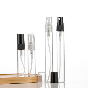 Venta al por mayor Mini vidrio Perfume Botellas de muestra 2ml 3ml 5ml 10ml Viales de prueba con bomba Pulverizador Tipo de sellado - Product Image 3